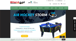 Desktop Screenshot of bilard.pl